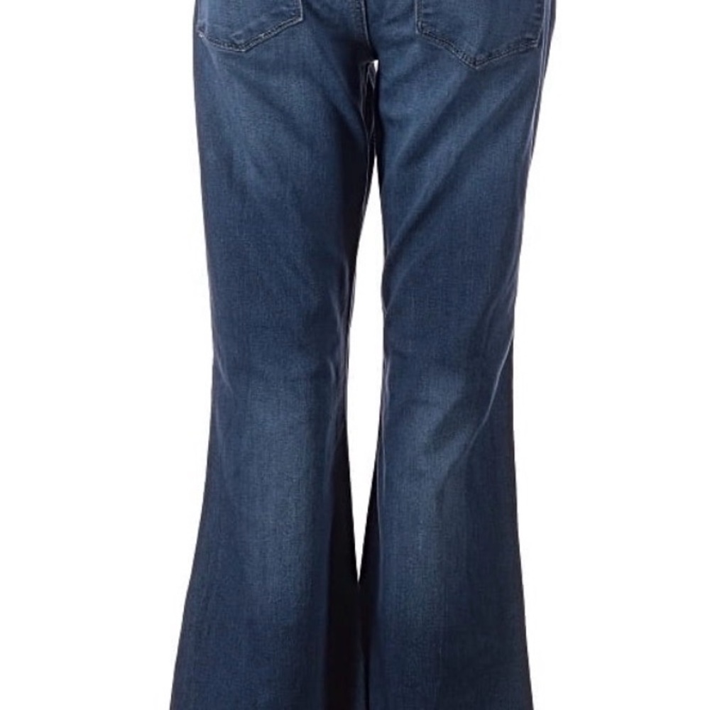 Laurie Felt Classic Blue Wide Leg Jeans - Picture 2 of 4